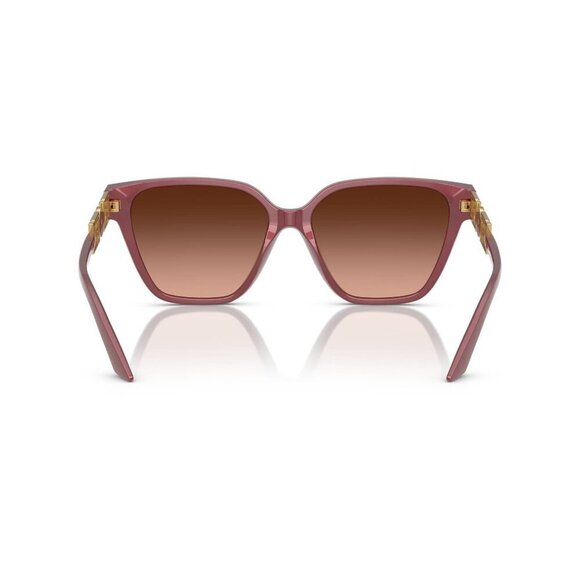 NWT Versace VE4471B Pastel Pink Rectangle 56mm Sunglasses